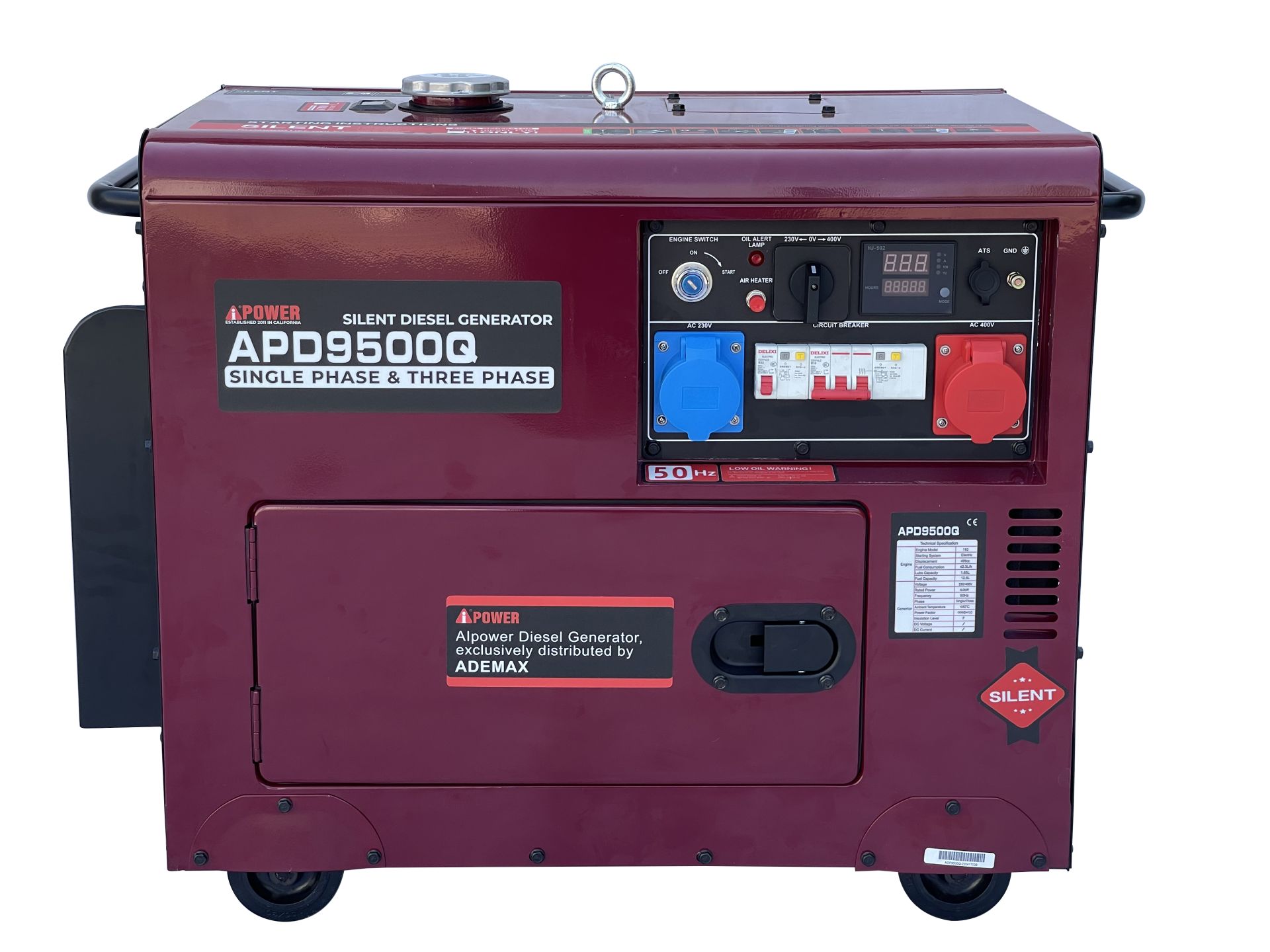 ATS BOX 80A für Diesel Stromaggregate 230V